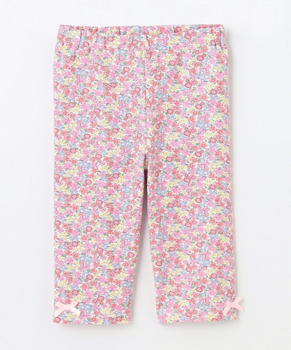 【エニィ/ANY / KIDS】のフラワ ープリント レギンス インテリア・キッズ・メンズ・レディースファッション・服の通販 founy(ファニー) 　ファッション　Fashion　キッズファッション　Fashion for Kids　洗える　Machine Washable　スマホ　Smartphone, Mobile Device　トレンド　Trend, Trending Now　人気　Popular, Best Seller　フィット　Fit, Slim Fit　ポケット　Pocket, Pocket Detail　レギンス　Leggings, Stretch Pants　ピンク×小花|ID: prp329100004688010 ipo3291000000035191965