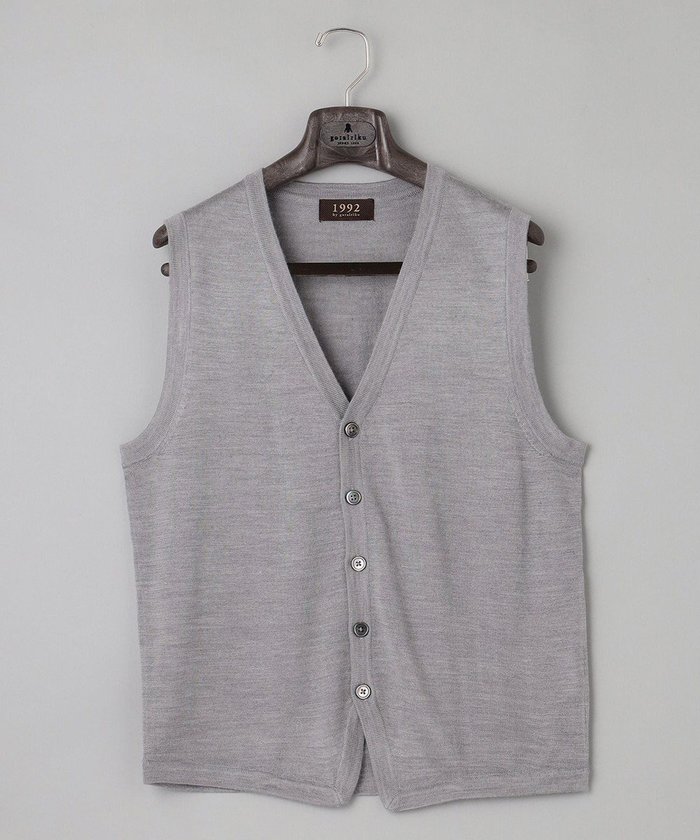 【五大陸/gotairiku / MEN】の【ベーシックニット】ハイゲージニットベスト インテリア・キッズ・メンズ・レディースファッション・服の通販 founy(ファニー) https://founy.com/ ファッション Fashion メンズファッション Fashion for Men トップス・カットソー Cut & Sew Tops ニット・セーター / 定番トップス Knit Tops & Sweaters ベスト・ジレ Vests & Gilets セーター Sweater, Knitwear ドレープ Drape, Draping Fabric ビジネス 仕事 通勤 Business / Work / Commuting ベスト Vest, Waistcoat ベーシック Basic, Essential エレガント 上品 Elegant A/W・秋冬 Autumn/Winter 軽量 Lightweight, Ultra Light |ID: prp329100004688013 ipo3291000000033853344