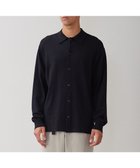 【アンフィーロ/UNFILO / MEN】の【男女兼用】スタイリッシュ ニットシャツ ブラック|ID: prp329100004688024 ipo3291000000035675514