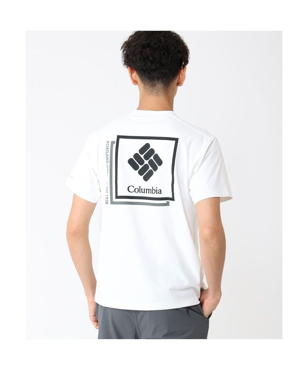【コロンビア/Columbia / MEN】のColumbia/ ライトキャニオングラフィックショートスリーブTシャツ /コロンビア インテリア・キッズ・メンズ・レディースファッション・服の通販 founy(ファニー) 　ファッション　Fashion　メンズファッション　Fashion for Men　トップス・カットソー　Cut & Sew Tops　メンズシャツ　Shirts　カットソー　Cut and Sewn Top　グラフィック　Graphic, Graphic Design　ストレッチ　Stretch, Stretchy Fabric　夏　Summer　S/S・春夏　SS, Spring/Summer, Warm Season　A/W・秋冬　Autumn/Winter　Sea Salt|ID: prp329100004688031 ipo3291000000033853430