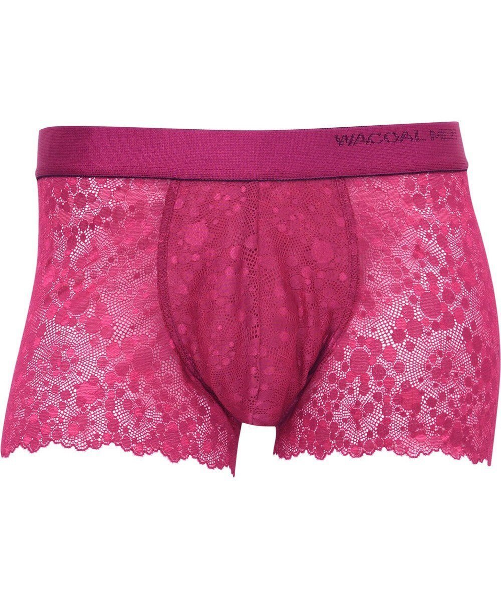 【ワコール/Wacoal / MEN】のボクサーパンツ 【レースボクサー】 グラマーに魅せる設計 通気性 前閉じ /ワコールメン WT3823 インテリア・キッズ・メンズ・レディースファッション・服の通販 founy(ファニー) 　ファッション　Fashion　メンズファッション　Fashion for Men　ボトムス　Bottoms　アンダー　Underwear Essentials　フロント　Front, Front Design　レース　Lace, Lace Fabric　レッド|ID: prp329100004688032 ipo3291000000034473860