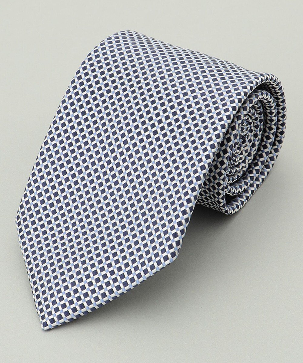 【五大陸/gotairiku / MEN】の【定番】西陣ネクタイ_無地柄 インテリア・キッズ・メンズ・レディースファッション・服の通販 founy(ファニー) 　ファッション　Fashion　メンズファッション　Fashion for Men　シルク　Silk, 100% Silk　スーツ　Suit, Formalwear　定番　Standard, Basic Item　無地　Plain, Solid Color　サックスブルー系8|ID: prp329100004688037 ipo3291000000036260368