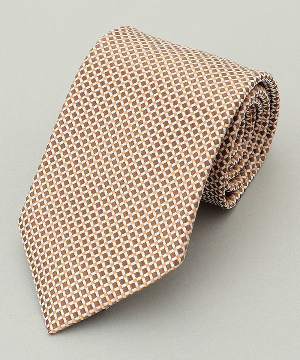 【五大陸/gotairiku / MEN】の【定番】西陣ネクタイ_無地柄 インテリア・キッズ・メンズ・レディースファッション・服の通販 founy(ファニー) 　ファッション　Fashion　メンズファッション　Fashion for Men　シルク　Silk, 100% Silk　スーツ　Suit, Formalwear　定番　Standard, Basic Item　無地　Plain, Solid Color　オレンジ系8|ID: prp329100004688037 ipo3291000000036260373