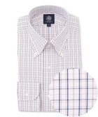 【ジェイ プレス/J.PRESS / MEN】の【PREMIUM PLEATS / 形態安定】タッタソールチェック ドレスシャツ / B.D. 人気、トレンドファッション・服の通販 founy(ファニー) ファッション Fashion メンズファッション Fashion for Men トップス・カットソー Cut & Sew Tops メンズシャツ Shirts カフス Cuff Design スーピマ Supima, Premium Cotton ドレス Dress, One-Piece 定番 Standard, Basic Item なめらか Smooth, Silky Texture プリーツ Pleats, Pleated プレミアム Premium, High-End メンズ Men's, Menswear A/W・秋冬 Autumn/Winter S/S・春夏 SS, Spring/Summer, Warm Season 夏 Summer ビジネス 仕事 通勤 Business / Work / Commuting thumbnail ワイン系3|ID: prp329100004688039 ipo3291000000034281981