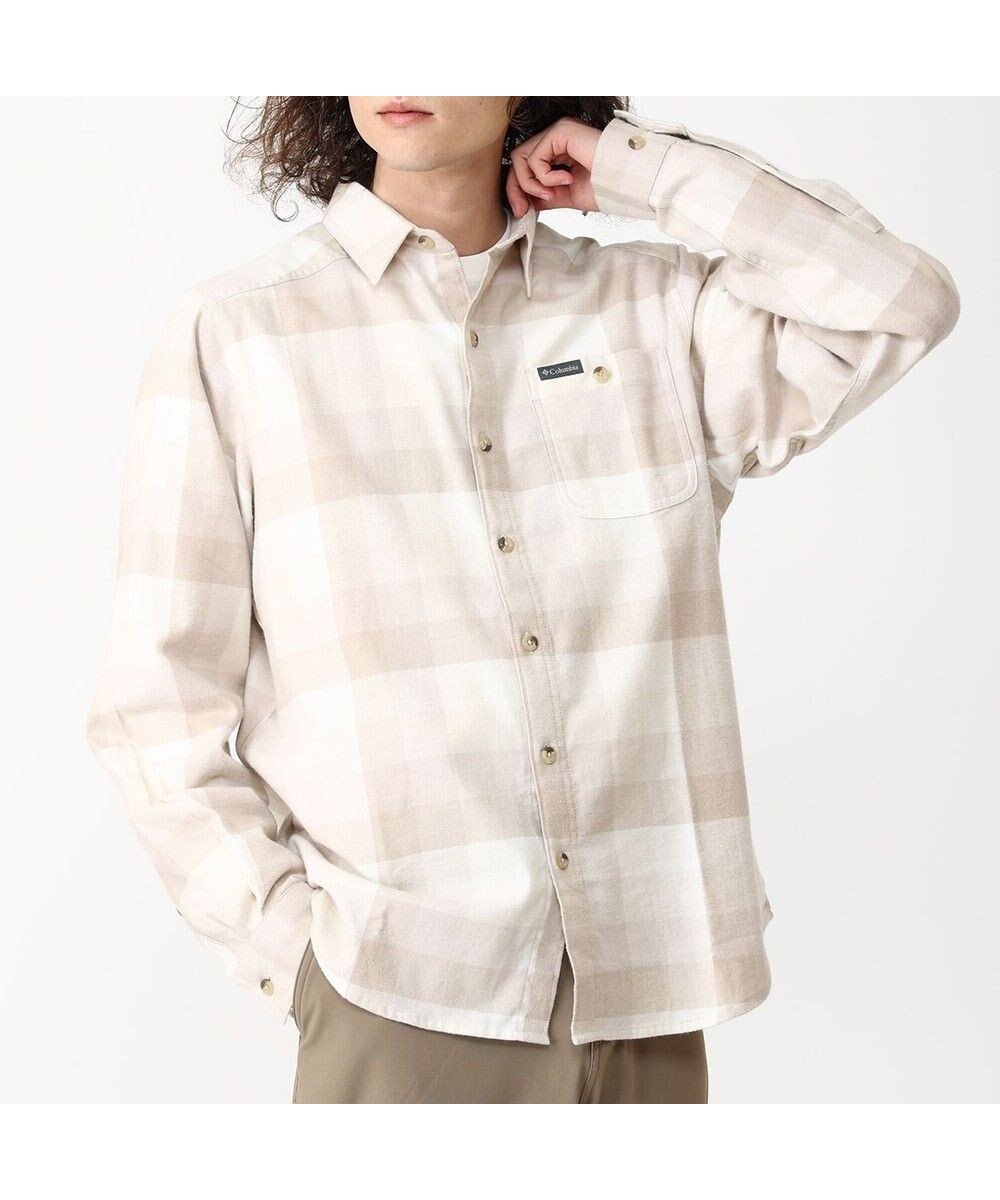 【コロンビア/Columbia / MEN】のColumbia/ コーネルウッズフランネルロングスリーブシャツ /コロンビア インテリア・キッズ・メンズ・レディースファッション・服の通販 founy(ファニー) 　ファッション　Fashion　メンズファッション　Fashion for Men　トップス・カットソー　Cut & Sew Tops　メンズシャツ　Shirts　新作・新入荷　New Arrivals / New In　おすすめ　Recommended / Our Picks　アウトドア　Outdoor Clothing　ウォーム　Warm Fabric　クラシカル　Classical, Vintage-Inspired　クラシック　Classic, Timeless Style　ストレッチ　Stretch, Stretchy Fabric　チェック　Check, Plaid, Tartan　トレンド　Trend, Trending Now　ポケット　Pocket, Pocket Detail　夏　Summer　S/S・春夏　SS, Spring/Summer, Warm Season　A/W・秋冬　Autumn/Winter　羽織　Haori, Light Jacket　Dark Stone Multi Buffalo Check|ID: prp329100004688041 ipo3291000000033853468