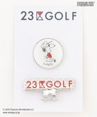 【23区 ゴルフ/NIJYUSANKU GOLF】の【UNISEX】『PEANUTS』コラボ マーカー JOE COOLのクールなイラスト レッド系|ID: prp329100004688050 ipo3291000000033853501