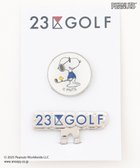 【23区 ゴルフ/NIJYUSANKU GOLF】の【UNISEX】『PEANUTS』コラボ マーカー JOE COOLのクールなイラスト ブルー系|ID: prp329100004688050 ipo3291000000033853503