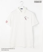 【23区 ゴルフ/23区GOLF / MEN】の【MEN】『PEANUTS』コラボ 「JOE COOL」半袖ポロシャツ ホワイト系|ID: prp329100004688053 ipo3291000000033853511