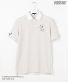 【23区 ゴルフ/23区GOLF / MEN】の【MEN】『PEANUTS』コラボ 「JOE COOL」半袖ポロシャツ ライトグレー系|ID: prp329100004688053 ipo3291000000035594156
