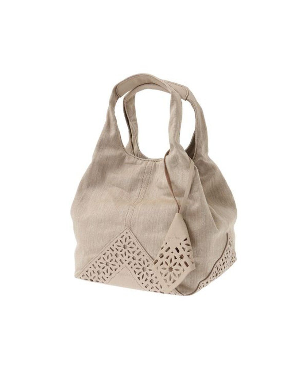 【ゲンテン/genten】のリノ トートバッグ小 インテリア・キッズ・メンズ・レディースファッション・服の通販 founy(ファニー) 　ファッション　Fashion　レディースファッション　Fashion for Women　バッグ　Bags　リネン　Linen, Linen Fabric　ワーク　Workwear, Utility Style　夏　Summer　エレガント 上品　Elegant　イエローブラウン|ID: prp329100004688065 ipo3291000000034515382