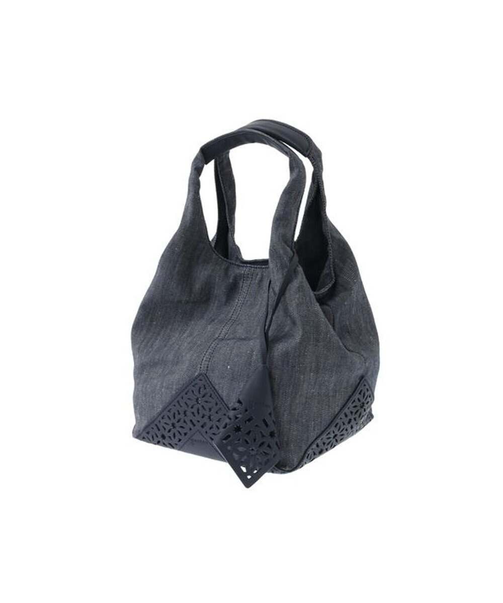 【ゲンテン/genten】のリノ トートバッグ小 インテリア・キッズ・メンズ・レディースファッション・服の通販 founy(ファニー) 　ファッション　Fashion　レディースファッション　Fashion for Women　バッグ　Bags　リネン　Linen, Linen Fabric　ワーク　Workwear, Utility Style　夏　Summer　エレガント 上品　Elegant　ネイビー|ID: prp329100004688065 ipo3291000000034515384