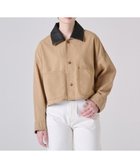 【リポトレンタアンニ/Ripo trenta anni】の【洗える】CROPPED WORK デニムジャケット 人気、トレンドファッション・服の通販 founy(ファニー) ファッション Fashion レディースファッション Fashion for Women アウター Coat / Outerwear Collection レディースジャケット・軽アウター Jackets デニムジャケット / カジュアルアウター Denim Jackets 洗える Machine Washable ショート Short, Short Length ジャケット Jacket, Outerwear デニム Denim, Jeans Material フロント Front, Front Design ポケット Pocket, Pocket Detail A/W・秋冬 Autumn/Winter S/S・春夏 SS, Spring/Summer, Warm Season 夏 Summer thumbnail BEIGE|ID: prp329100004688067 ipo3291000000033853557