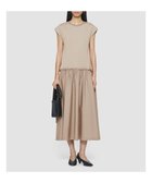 【ジョゼフ/JOSEPH】の【洗える】ポプリンジャージー キャップスリーブドレス 人気、トレンドファッション・服の通販 founy(ファニー) ファッション Fashion レディースファッション Fashion for Women ワンピース Dresses フォーマル・パーティードレス・結婚式用ドレス Elegant & Casual Dresses キャップ Cap, Baseball Cap スリーブ Sleeve, Long Sleeve / Short Sleeve ドレス Dress, One-Piece フィット Fit, Slim Fit リラックス Relax, Relaxed Fit 夏 Summer 春 Spring S/S・春夏 SS, Spring/Summer, Warm Season 洗える Machine Washable thumbnail Escargot|ID: prp329100004688068 ipo3291000000033853569