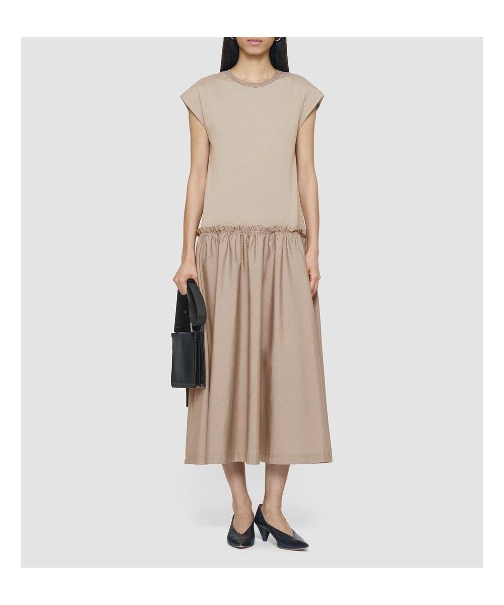 【ジョゼフ/JOSEPH】の【洗える】ポプリンジャージー キャップスリーブドレス インテリア・キッズ・メンズ・レディースファッション・服の通販 founy(ファニー) ファッション Fashion レディースファッション Fashion for Women ワンピース Dresses フォーマル・パーティードレス・結婚式用ドレス Elegant & Casual Dresses キャップ Cap, Baseball Cap スリーブ Sleeve, Long Sleeve / Short Sleeve ドレス Dress, One-Piece フィット Fit, Slim Fit リラックス Relax, Relaxed Fit 夏 Summer 春 Spring S/S・春夏 SS, Spring/Summer, Warm Season 洗える Machine Washable Escargot|ID: prp329100004688068 ipo3291000000033853569