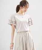 【組曲/KUMIKYOKU】のコットンポンチシア-スリーブ ブラウス ピンクベージュ系|ID: prp329100004688069 ipo3291000000034398185