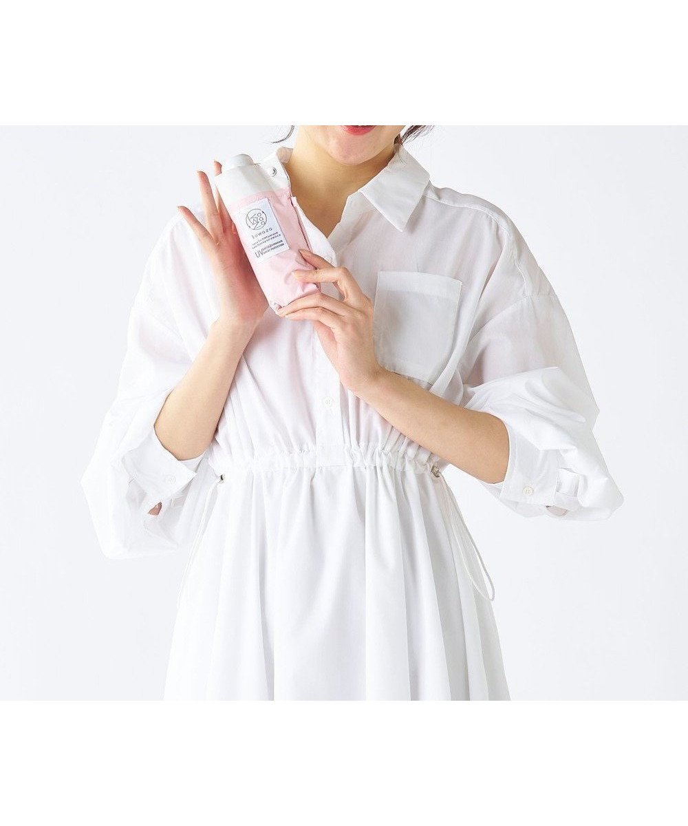 【ムーンバット/MOONBAT】の【遮光100%】晴雨兼用 折りたたみ傘 コンパクト kowaza コワザ バイカラー インテリア・キッズ・メンズ・レディースファッション・服の通販 founy(ファニー) ファッション Fashion レディースファッション Fashion for Women レイングッズ・傘・晴雨兼用傘 Umbrellas & Rain Gear コンパクト Compact, Small Size 傘 Umbrella, Parasol シンプル Simple, Minimal ブロック Block, Solid Block Pattern 日傘 Parasol, UV Umbrella ペールピンク|ID: prp329100004688078 ipo3291000000034923362