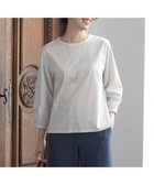 【ジェイ プレス/J.PRESS】のプレーティングジャージー タックスリーブ カットソー グレージュ系|ID: prp329100004688092 ipo3291000000033853877