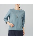 【ジェイ プレス/J.PRESS】のプレーティングジャージー タックスリーブ カットソー グレイッシュグリーン系|ID: prp329100004688092 ipo3291000000033853880