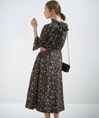 【組曲/KUMIKYOKU】の【前後着用可】シフォンオーガンプリント ボウタイワンピース ブラックベース系5|ID: prp329100004688097 ipo3291000000034410829