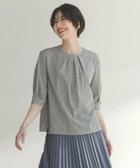 【ジェイ プレス/J.PRESS】のチェックジャージー カットソー ブラック×ホワイト系|ID: prp329100004688104 ipo3291000000033854019