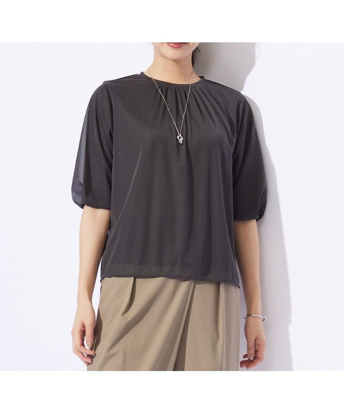 【ジェイ プレス/J.PRESS】のシアーレイヤード タックスリーブ カットソー インテリア・キッズ・メンズ・レディースファッション・服の通販 founy(ファニー) https://founy.com/ ファッション Fashion レディースファッション Fashion for Women トップス・カットソー Cut & Sew Tops シャツ・ブラウス・オフィスカジュアル Elegant Blouses & Button-Ups ロングTシャツ・Tシャツ Longline T-Shirts & Tees カットソー・ベーシックTシャツ Cut-and-Sewn Tops / Stretch Tees & Basics インナー Innerwear カットソー Cut and Sewn Top カーディガン Cardigan, Knitwear シアー Sheer, See-Through ジャケット Jacket, Outerwear ストレッチ Stretch, Stretchy Fabric スリーブ Sleeve, Long Sleeve / Short Sleeve ビンテージ Vintage, Retro Style 羽織 Haori, Light Jacket A/W・秋冬 Autumn/Winter ビジネス 仕事 通勤 Business / Work / Commuting |ID: prp329100004688105 ipo3291000000033854030