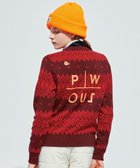 【ピーダブリュサーキュラス/PW CIRCULUS】の【手洗い可】【WOMEN】フェアアイルニット 人気、トレンドファッション・服の通販 founy(ファニー) ファッション Fashion レディースファッション Fashion for Women トップス・カットソー Cut & Sew Tops ニット Knit Tops & Sweaters グラフィック Graphic, Graphic Design セーター Sweater, Knitwear プリント Print, Printed Pattern ラウンド Round, Round Neck 冬 Winter / This Winter A/W・秋冬 Autumn/Winter thumbnail レッド系5|ID: prp329100004688132 ipo3291000000034190734