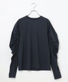 【ハッシュニュアンス/#Newans】の【ANSWER for シティライフ】乾燥機対応!ギャザースリーブカットソー ネイビー系|ID: prp329100004688134 ipo3291000000033854351