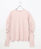 【ハッシュニュアンス/#Newans】の【ANSWER for シティライフ】乾燥機対応!ギャザースリーブカットソー ピンク系|ID: prp329100004688134 ipo3291000000033854357