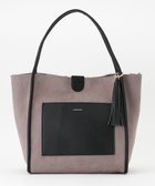 【ユナイテッドバンブールバック/united bamboo LE BAC】のフェイクボアリバーシブルトート 人気、トレンドファッション・服の通販 founy(ファニー) ファッション Fashion レディースファッション Fashion for Women バッグ Bags センター Center, Center Line フェイクファー Faux Fur, Imitation Fur ポケット Pocket, Pocket Detail リラックス Relax, Relaxed Fit thumbnail グレー系|ID: prp329100004688146 ipo3291000000033854603