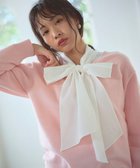 【フェルゥ/Feroux】のVネックニットプルオーバー ピンク系|ID: prp329100004688153 ipo3291000000033854721