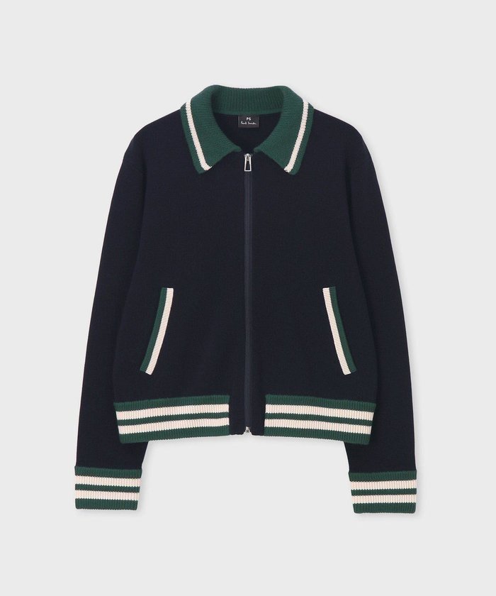 【ポール スミス/Paul Smith】の【洗える】ミラノリブ ジップアップ ブルゾン インテリア・キッズ・メンズ・レディースファッション・服の通販 founy(ファニー) https://founy.com/ ファッション Fashion レディースファッション Fashion for Women アウター Coat / Outerwear Collection レディースジャケット・軽アウター Jackets ブルゾンジャケット・スポーティアウター Blouson Jackets 洗える Machine Washable カフス Cuff Design クラシック Classic, Timeless Style ジップアップ Zip-Up, Full Zip ジャケット Jacket, Outerwear ブルゾン Blouson, Bomber Jacket ミラノリブ Milano Rib, Milano Stitch モダン Modern, Contemporary A/W・秋冬 Autumn/Winter S/S・春夏 SS, Spring/Summer, Warm Season 新作・新入荷 New Arrivals / New In 夏 Summer |ID: prp329100004688154 ipo3291000000033854731