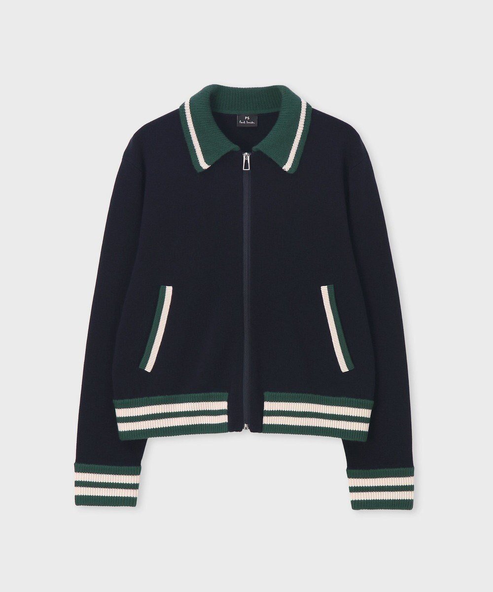 【ポール スミス/Paul Smith】の【洗える】ミラノリブ ジップアップ ブルゾン インテリア・キッズ・メンズ・レディースファッション・服の通販 founy(ファニー) 　ファッション　Fashion　レディースファッション　Fashion for Women　アウター　Coat / Outerwear Collection　レディースジャケット・軽アウター　Jackets　ブルゾンジャケット・スポーティアウター　Blouson Jackets　洗える　Machine Washable　カフス　Cuff Design　クラシック　Classic, Timeless Style　ジップアップ　Zip-Up, Full Zip　ジャケット　Jacket, Outerwear　ブルゾン　Blouson, Bomber Jacket　ミラノリブ　Milano Rib, Milano Stitch　モダン　Modern, Contemporary　A/W・秋冬　Autumn/Winter　S/S・春夏　SS, Spring/Summer, Warm Season　新作・新入荷　New Arrivals / New In　夏　Summer　ネイビー|ID: prp329100004688154 ipo3291000000033854732