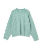 【アンフィーロ 自由区/UNFILO】のアルパカシャギー クルーネック プルオーバー 人気、トレンドファッション・服の通販 founy(ファニー) ファッション Fashion レディースファッション Fashion for Women トップス・カットソー Cut & Sew Tops ニット Knit Tops & Sweaters カジュアルプルオーバー・ニットトップス Pullovers & Knit Tops / Casual Pullovers ウォッシャブル Machine Washable クロップド Cropped, Short Length セーター Sweater, Knitwear トレンド Trend, Trending Now バランス Balance, Style Balance ボトム Bottoms, Lower Wear A/W・秋冬 Autumn/Winter thumbnail グリーン|ID: prp329100004688161 ipo3291000000034180735