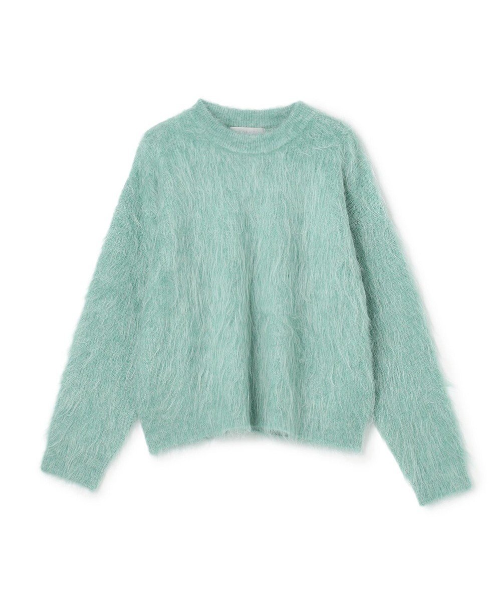 【アンフィーロ 自由区/UNFILO】のアルパカシャギー クルーネック プルオーバー インテリア・キッズ・メンズ・レディースファッション・服の通販 founy(ファニー) ファッション Fashion レディースファッション Fashion for Women トップス・カットソー Cut & Sew Tops ニット Knit Tops & Sweaters カジュアルプルオーバー・ニットトップス Pullovers & Knit Tops / Casual Pullovers ウォッシャブル Machine Washable クロップド Cropped, Short Length セーター Sweater, Knitwear トレンド Trend, Trending Now バランス Balance, Style Balance ボトム Bottoms, Lower Wear A/W・秋冬 Autumn/Winter グリーン|ID: prp329100004688161 ipo3291000000034180735