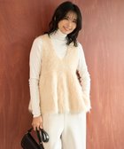【アンフィーロ 自由区/UNFILO】の【洗える】アルパカシャギー ペプラムジレ 人気、トレンドファッション・服の通販 founy(ファニー) ファッション Fashion レディースファッション Fashion for Women アウター Coat / Outerwear Collection トップス・カットソー Cut & Sew Tops ベスト&ジレ / 重ね着スタイル Vests & Gilets ウォッシャブル Machine Washable フレア Flare, Flared ベスト Vest, Waistcoat 洗える Machine Washable A/W・秋冬 Autumn/Winter thumbnail ベージュ|ID: prp329100004688162 ipo3291000000033854826
