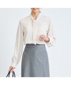 【23区/NIJYUSANKU】の【洗える】ジョーゼット ボウタイ ブラウス 人気、トレンドファッション・服の通販 founy(ファニー) ファッション Fashion レディースファッション Fashion for Women トップス・カットソー Cut & Sew Tops シャツ・ブラウス・オフィスカジュアル Elegant Blouses & Button-Ups インナー Innerwear 春 Spring 洗える Machine Washable コンパクト Compact, Small Size ジャケット Jacket, Outerwear ジョーゼット Georgette, Semi-Sheer Fabric ストレッチ Stretch, Stretchy Fabric 定番 Standard, Basic Item フリル Frill, Ruffle ベーシック Basic, Essential リボン Ribbon, Bow S/S・春夏 SS, Spring/Summer, Warm Season 夏 Summer セレモニー Ceremony ビジネス 仕事 通勤 Business / Work / Commuting thumbnail ピンク系|ID: prp329100004688166 ipo3291000000033854883
