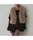 【グレース コンチネンタル/GRACE CONTINENTAL】のショ-トファ-ジレ ベージュ|ID: prp329100004688171 ipo3291000000033854939