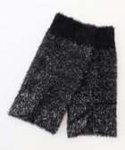 【ステッピ/steppi】の【洗える】ファー レッグウォーマー ブラックラメ|ID: prp329100004688172 ipo3291000000035695195