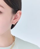 【フィービィー/phoebe】の【痛くないシリーズ/金属アレルギー対応】パールクロスライトフィットイヤリング ゴールド ゴールド|ID: prp329100004688182 ipo3291000000033855009