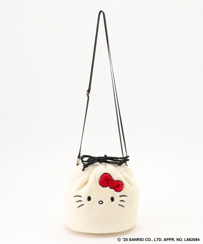 【エニー/ANY】の【ハローキティ×ANY】フェイクファーバッグ インテリア・キッズ・メンズ・レディースファッション・服の通販 founy(ファニー) https://founy.com/ ファッション Fashion レディースファッション Fashion for Women バッグ Bags フェイクファー Faux Fur, Imitation Fur フェイス Face, Facial Design ポケット Pocket, Pocket Detail ラップ Wrap, Wrap Design 巾着 Drawstring Bag, Kinchaku |ID: prp329100004688198 ipo3291000000034424317