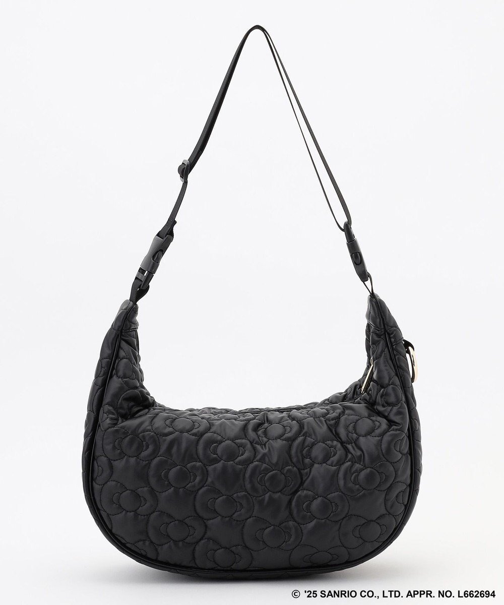 【エニー/ANY】の【ハローキティ×ANY】キルトショルダーバッグ インテリア・キッズ・メンズ・レディースファッション・服の通販 founy(ファニー) ファッション Fashion レディースファッション Fashion for Women バッグ Bags キルティング Quilted, Quilting キルト Quilt, Quilted Fabric チャーム Charm, Pendant 人気 Popular, Best Seller フェイクレザー Faux Leather, PU Leather モチーフ Motif, Design Theme リボン Ribbon, Bow 再入荷 Restock / Back in Stock プチプライス・低価格 Affordable / Budget Price ブラック|ID: prp329100004688199 ipo3291000000033855102