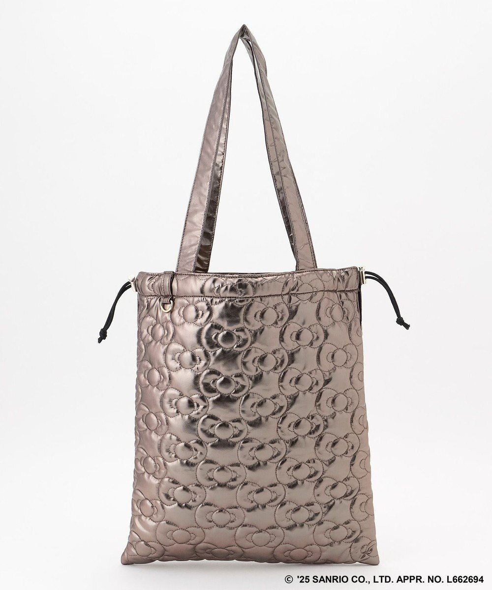 【エニー/ANY】の【ハローキティ×ANY】キルトトートバッグ インテリア・キッズ・メンズ・レディースファッション・服の通販 founy(ファニー) ファッション Fashion レディースファッション Fashion for Women バッグ Bags キルティング Quilted, Quilting キルト Quilt, Quilted Fabric 巾着 Drawstring Bag, Kinchaku チャーム Charm, Pendant 人気 Popular, Best Seller フェイクレザー Faux Leather, PU Leather ポケット Pocket, Pocket Detail モチーフ Motif, Design Theme リボン Ribbon, Bow 再入荷 Restock / Back in Stock プチプライス・低価格 Affordable / Budget Price ゴールド|ID: prp329100004688200 ipo3291000000033855108