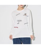 【エニー/ANY】の【ハローキティ×ANY】ロゴTシャツ ホワイト刺繍|ID: prp329100004688201 ipo3291000000033855117