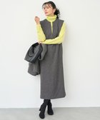 【アンフィーロ 自由区/UNFILO】のリングツイード ジャンスカ ブラック|ID: prp329100004688208 ipo3291000000035607752