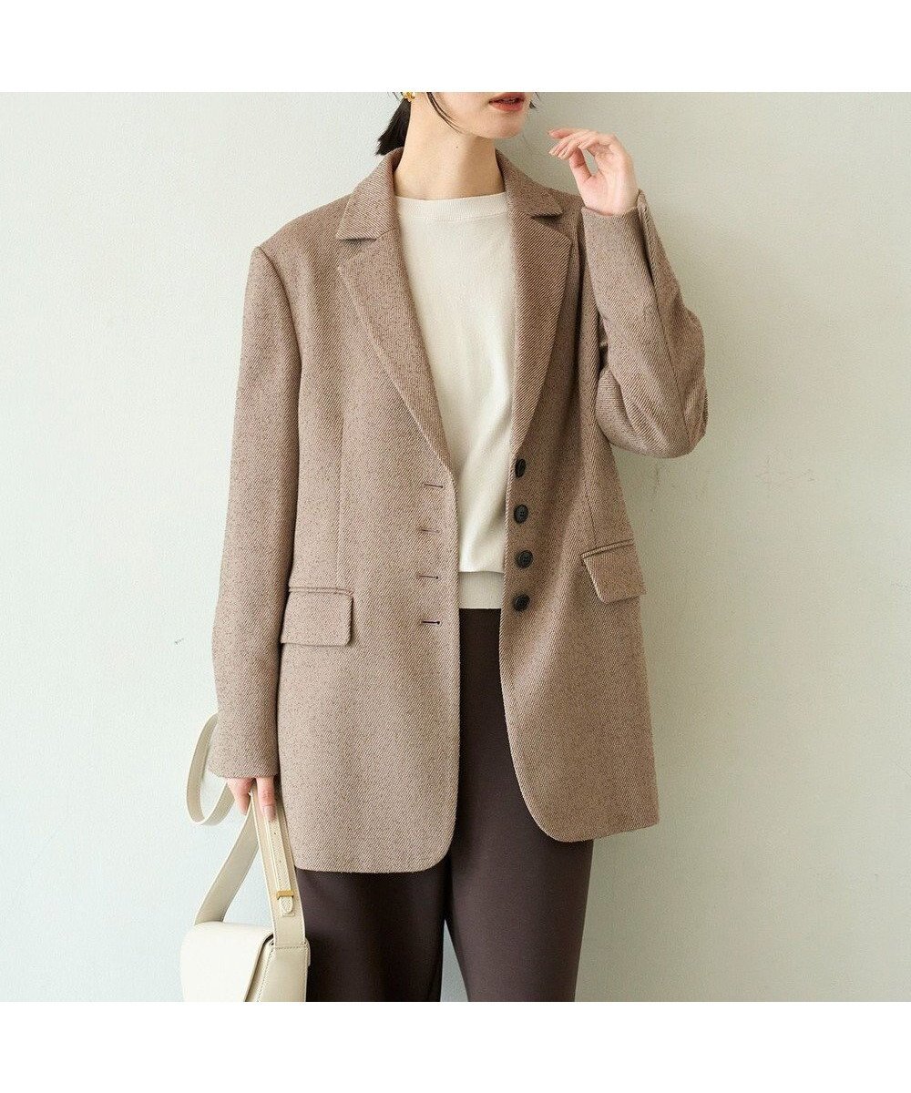 【アンフィーロ 自由区/UNFILO】のリングツイード ジャケット インテリア・キッズ・メンズ・レディースファッション・服の通販 founy(ファニー) ファッション Fashion レディースファッション Fashion for Women アウター Coat / Outerwear Collection レディースジャケット・軽アウター Jackets テーラードジャケット / 通勤・きれいめスタイル Tailored Jackets & Blazers おすすめ Recommended / Our Picks ジャケット Jacket, Outerwear ツイル Twist, Twisted Detail ツイード Twill, Twill Weave デニム Denim, Jeans Material バランス Balance, Style Balance マニッシュ Mannish, Boyish A/W・秋冬 Autumn/Winter モカ|ID: prp329100004688209 ipo3291000000034180740
