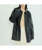 【アンフィーロ 自由区/UNFILO】の【洗える】フェイクレザー ジャケット 人気、トレンドファッション・服の通販 founy(ファニー) ファッション Fashion レディースファッション Fashion for Women アウター Coat / Outerwear Collection レディースジャケット・軽アウター Jackets 新作・新入荷 New Arrivals / New In ウォッシャブル Machine Washable シンプル Simple, Minimal ジャケット Jacket, Outerwear フェイクレザー Faux Leather, PU Leather 洗える Machine Washable A/W・秋冬 Autumn/Winter thumbnail ブラック|ID: prp329100004688210 ipo3291000000033855214