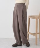 【アースミュージックアンドエコロジー/earth music&ecology】の【2WAY】ウエストタブタックパンツ Check|ID: prp329100004688214 ipo3291000000033855249