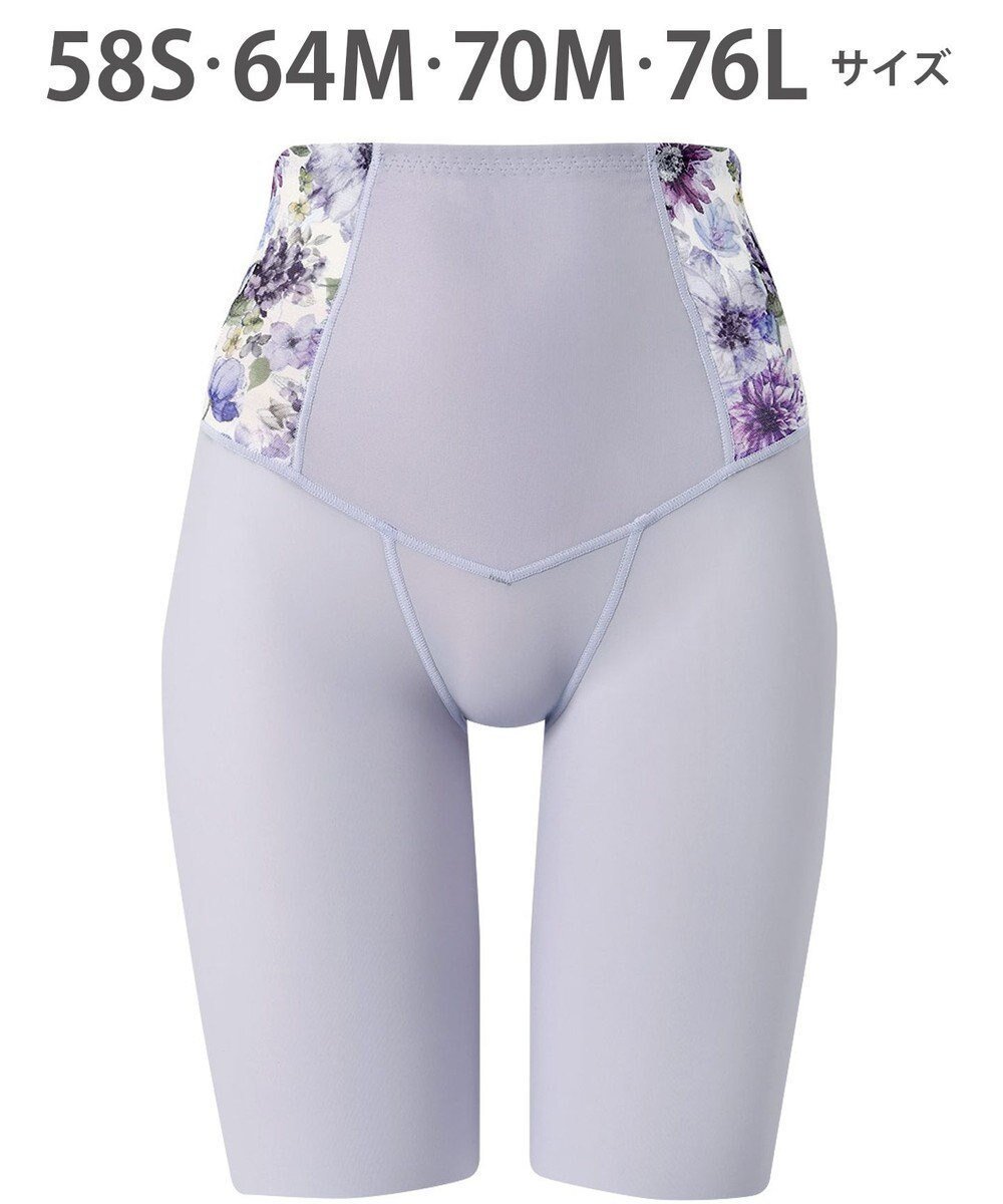 【ワコール/WACOAL】のガードル 【肌リフト】 下半身のたるみをリフトアップ スリムなシルエット ロング丈 一枚ばき可能 レディース GRC424 /ワコール インテリア・キッズ・メンズ・レディースファッション・服の通販 founy(ファニー) 　ファッション　Fashion　レディースファッション　Fashion for Women　下着・ランジェリー　Lingerie & Intimates　アンダーウェア・ベースインナー・肌着　Underwear / Base Layer / Undergarments　アンダー　Underwear Essentials　スリム　Slim, Slim Fit　フロント　Front, Front Design　プリント　Print, Printed Pattern　ボトム　Bottoms, Lower Wear　ロング　Long, Long-Length　ラズベリー|ID: prp329100004688232 ipo3291000000034389394