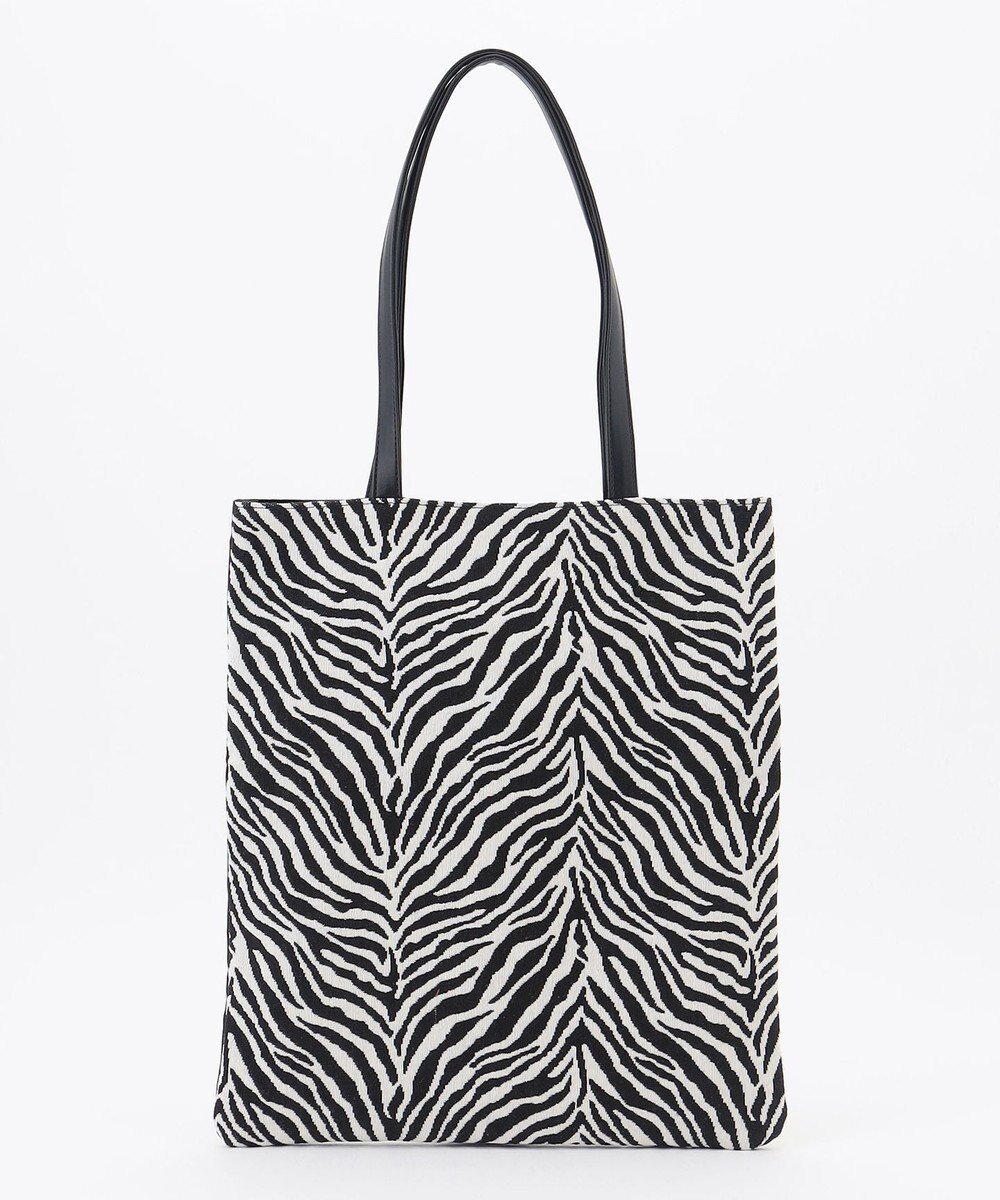 【エニー/ANY】の【A4サイズ収納可】ゼブラジャガード柄トートバッグ 人気、トレンドファッション・服の通販 founy(ファニー) ファッション Fashion レディースファッション Fashion for Women バッグ Bags シンプル Simple, Minimal 無地 Plain, Solid Color 再入荷 Restock / Back in Stock other-1|ID: prp329100004688248 ipo3291000000033855587