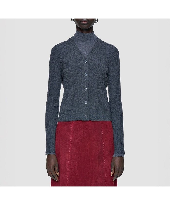 【ジョゼフ/JOSEPH】の【洗える】メリノリブ カーディガン インテリア・キッズ・メンズ・レディースファッション・服の通販 founy(ファニー) https://founy.com/ ファッション Fashion レディースファッション Fashion for Women トップス・カットソー Cut & Sew Tops カーディガン・羽織り Layered Style Cardigans イタリア Italy カーディガン Cardigan, Knitwear ショート Short, Short Length スリム Slim, Slim Fit フィット Fit, Slim Fit 洗える Machine Washable A/W・秋冬 Autumn/Winter |ID: prp329100004688257 ipo3291000000034270737